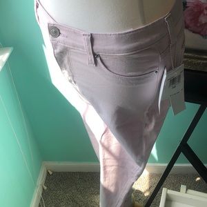 NWT Pink HUDSON Midrise Nico Supper Skinny Sz 28